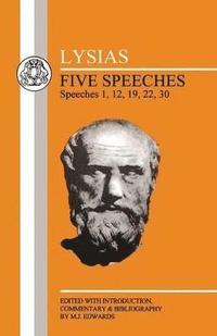 bokomslag Lysias: Five Speeches: 1, 12, 19, 22, 30