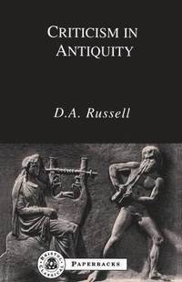 bokomslag Criticism in Antiquity