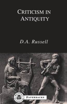 Criticism in Antiquity 1