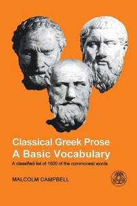 bokomslag Classical Greek Prose