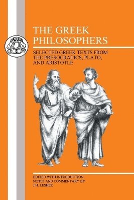 James Lesher - Greek Philosophers, Häftad