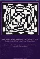 bokomslag BPS Manual of Psychology Practicals