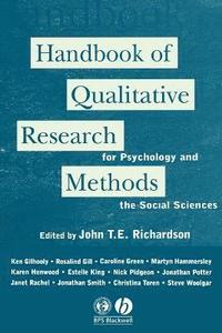 bokomslag Handbook of Qualitative Research Methods for Psychology and the Social Sciences