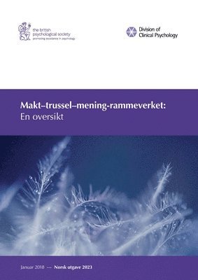Lucy Johnstone, Mary Boyle - Makt-trussel-mening-rammeverket, Häftad