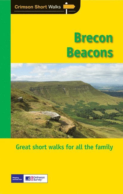 Tom Hutton - Short Walks Brecon Beacons, Häftad