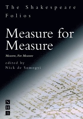 bokomslag Measure for Measure