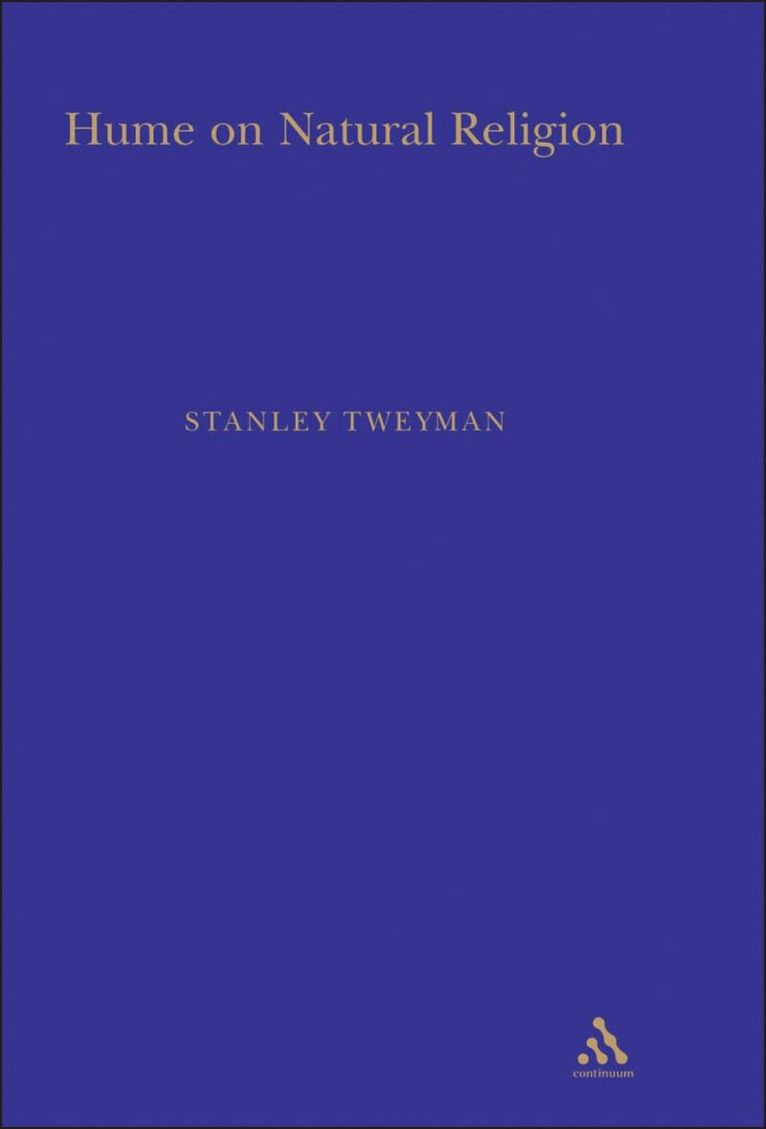 Stanley Tweyman, David Hume, Stanley Tweyman - Hume On Natural Religion, Inbunden