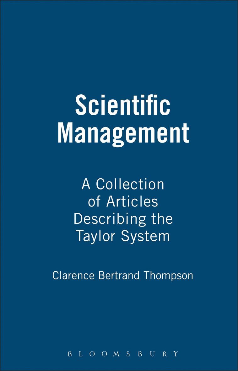 Scientific Management