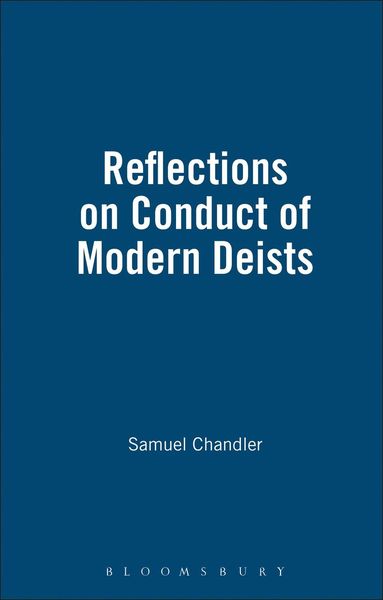 bokomslag Reflections On Conduct Of Modern Deists