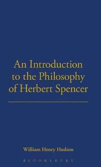 bokomslag Introduction To Philosophy Of H Spencer