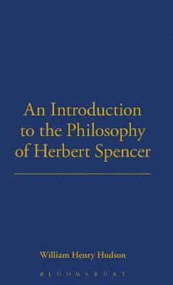 Introduction To Philosophy Of H Spencer 1