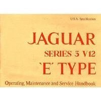 Brooklands Books Ltd: Jaguar E-Type V12 Ser 3 (Us) Handbook
