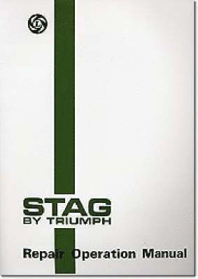 bokomslag Triumph Workshop Manual: Stag: Part No. Akm3966