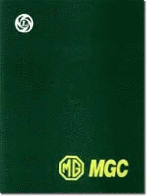 MG MGC Workshop Manual 1