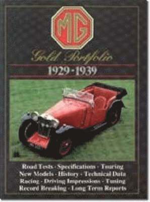 R. M. Clarke - MG Gold Portfolio 1929-39, Häftad