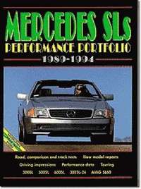 bokomslag Mercedes SLS Performance Portfolio, 1989-1994