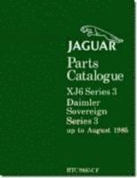 Brooklands Books Ltd - Jaguar Xj6 Ser 3 Daimler Parts, Häftad