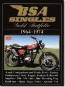 R M Clarke - Clarke, R: BSA Singles Gold Portfolio 1964-1974, Häftad