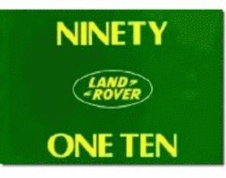 Land Rover 90 and 110 Handbook
