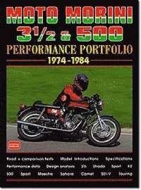 bokomslag Moto Morini 3-1/2 and 500 Performance Portfolio 1974-1984