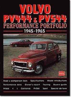 Volvo PV444 and PV544 Performance Portfolio 1945-1965 1