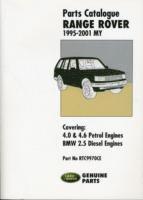 bokomslag Range Rover Parts Catalogue 1995-2001 MY: RTC9970CE