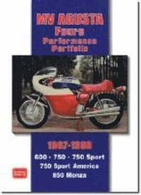bokomslag MV Agusta Fours Performance Portfolio 1967-1980
