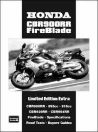 bokomslag Honda CBR900RR, FireBlade Limited Edition Extra