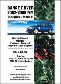 bokomslag Range Rover 2002-2005 MY Electrical Manual