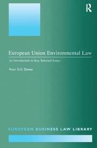 bokomslag European Union Environmental Law