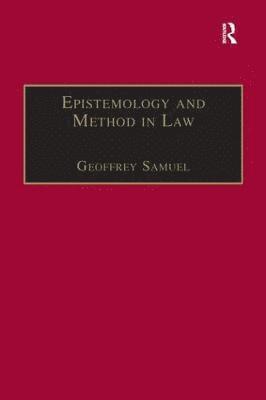 bokomslag Epistemology and Method in Law