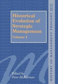 bokomslag Historical Evolution of Strategic Management