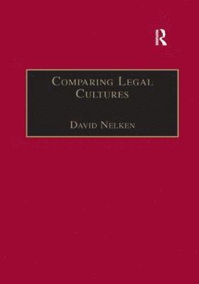 bokomslag Comparing Legal Cultures