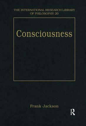 Frank Jackson - Consciousness, Inbunden