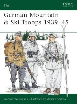 bokomslag German Mountain & Ski Troops 1939-45