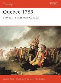 bokomslag Quebec 1759