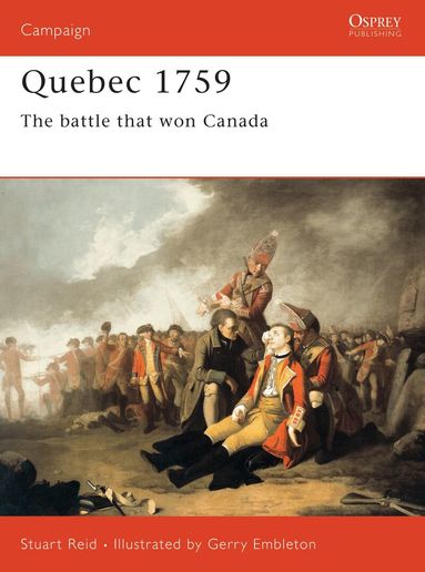 Stuart Reid - Quebec 1759, Häftad