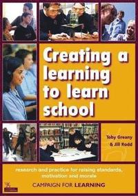 bokomslag Creating a learning to learn school