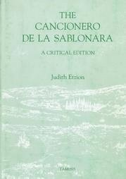 Judith Etzion - Cancionero de la Sablonara, Inbunden