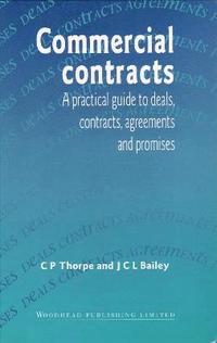 bokomslag Commercial Contracts