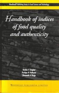 bokomslag Handbook of Indices of Food Quality and Authenticity