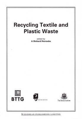 bokomslag Recycling Textile and Plastic Waste