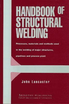 bokomslag Handbook of Structural Welding