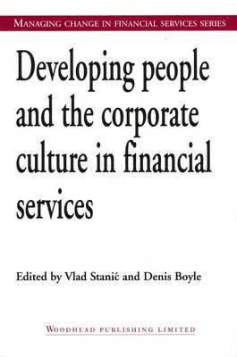 bokomslag Developing People and the Corporate Culture in Financial Services