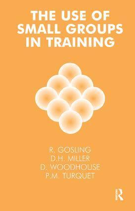 Robert Gosling - Use of Small Groups in Training, Häftad