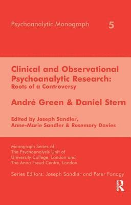 bokomslag Clinical and Observational Psychoanalytic Research