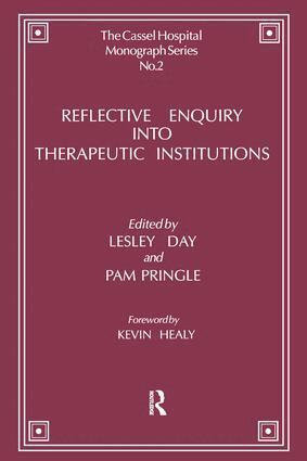 Lesley Day, Pam Pringle - Reflective Enquiry into Therapeutic Institutions, Häftad