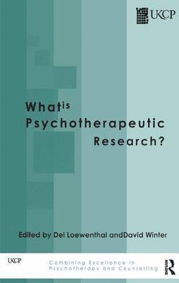 What is Psychotherapeutic Research? 1
