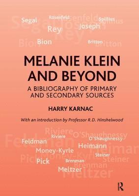 bokomslag Melanie Klein and Beyond