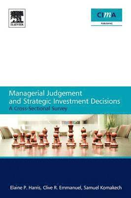 bokomslag Managerial Judgement and Strategic Investment Decisions